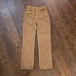 Denim Forum Women's Corduroy Pants in Tan